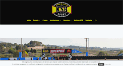 Desktop Screenshot of ksbsport.es